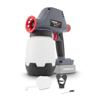 Krāsas izsmidzināšanas pistole 18V 1000ml, POWERPLUS, POWEB5510, bez akumulatora un lādētāja (POWEB5510)