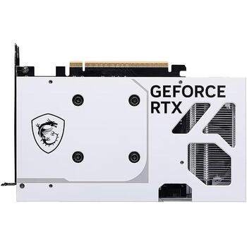Msi Видеокарта GEFORCE RTX 5060 8G VENTUS 2X OC WHITE, 8 ГБ, GDDR7, 128 бит, 1x HDMI, 3x DP, 145 Вт (GeForce RTX 5060 8G VENTUS 2X OC WHITE)