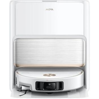 MOVA V70 Ultra Complete | Robotic Vacuum Cleaner | Wet&Dry | 6400 mAh | Dust capacity 3.5 L | 40000 Pa | White (V70 Ultra Complete White)