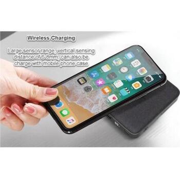Orsen Power Bank akumulators EW35, 10000mAh, 18W, 5V/3A, 9V/2A, 12V/1,5A, bezvadu uzlāde 5W/7.5W/10W (EW35)