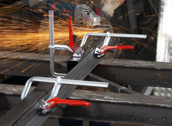 Bessey Līmspīles GSH60, 60mm, 60mm, 5000N, 300mm, 80mm, ātrās atbrīvošanas mehānisms, ergonomisks rokturis (GSH60)