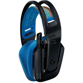 Logitech Bezvadu spēļu austiņas G535 939-002219, 235g, 40mm, 87dB, 36Ω, USB Type C, Stereo, Nenoņemams mikrofons (939-002219)