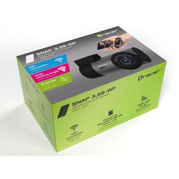 Tracer TRAKAM47567 Snap 3.5S-WF, видеорегистратор, 3200x1800, 126°, WiFi, G-сенсор, MicroSD 8-256GB, MOV, 1080p@30/60fps (TRAKAM47567)