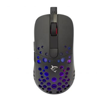 White Shark Мышь TRISTAN, 12800 DPI, 1000 Гц, 6 кнопок, 1,8 м кабель, тефлоновые ножки, RGB подсветка (TRISTAN)