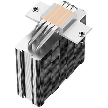 Deepcool CPU dzesētājs AG400 BK LED R-AG400-BKLNMC-G-1, 75.89 CFM, 2.53 mmAq, 2000 RPM, 500 RPM, melns, hidro gultņi (R-AG400-BKLNMC-G-1)