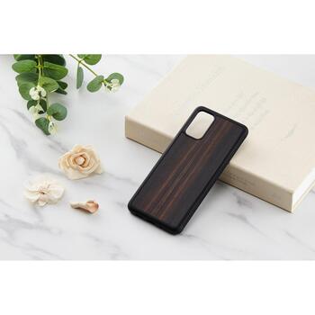Man&Wood чехол M6622B, 6.7, Коричневый, совместим с Samsung Galaxy S20 Plus, дерево, поликарбонат (M6622B)