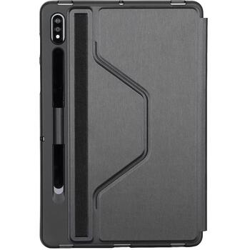 Чехол для планшета Targus Click-In THZ876GL, 27.9см, черный, TPU, регулируемая подставка, держатель S Pen (THZ876GL)