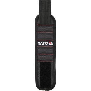 Yato магнитный браслет YT-74051, 310мм, 90мм, 5 магнитов, нейлон, крепление Velcro, универсальный размер (YT-74051)