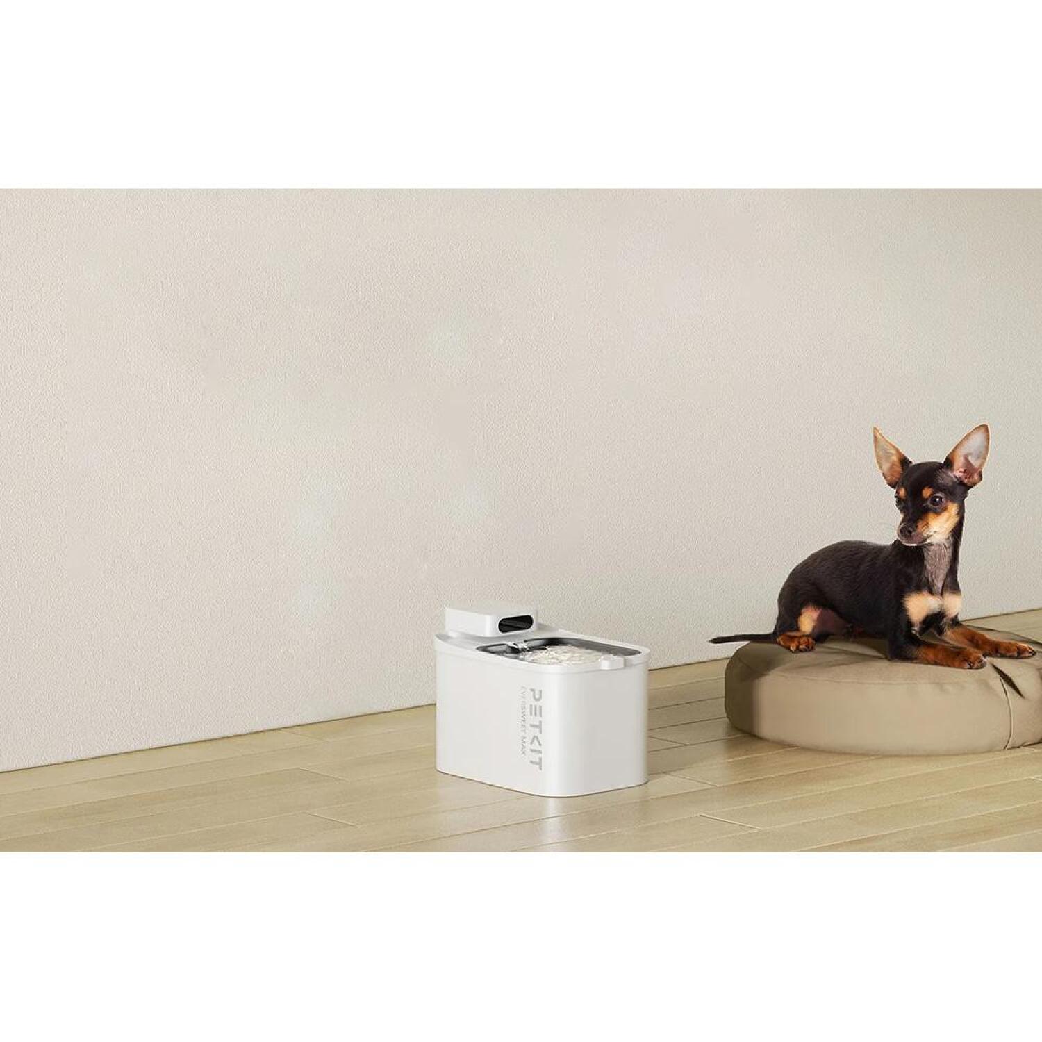Petkit Eversweet Max, умный поилкa для животных, 3л, 5000mAh, 83 дня работы, Bluetooth, 26дБ уровень шума (P4115)
