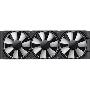 Gamemax procesora šķidruma dzesētājs ICEBURG 360 INFINITY BK, 1.125kg, 2.575kg, 300W TDP, 32 dBA, 800-2000 rpm, 120mm ventilators (ICEBURG 360 INFINITY BK)
