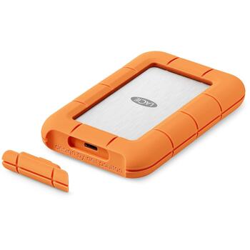 Lacie SSD ārējais STND4000400 4TB, USB Type-C, USB4 Gen 3x2, lasīšanas ātrums 4000 MB/s, IP54 aizsardzība, triecienizturīgs (STND4000400)