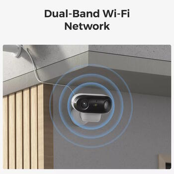 Уличная и внутренняя 4K беспроводная аккумуляторная WiFi камера наблюдения с цветным ночным видением и защитой IP66 Белая Argus Series B740X BWB4K01W Reolink (BWB4K01W)