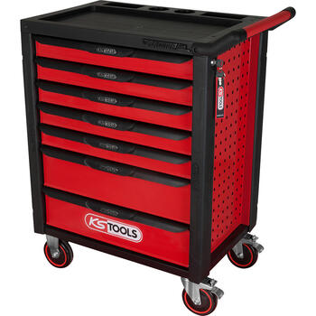 Instrumentu ratiņi KsTools RACINGline, 7 atvilktnes 826.0007&KST Kstools (826.0007)