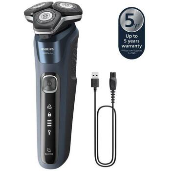 Philips skuveklis S5885/35, 3 galvas, 60min, akumulators, ūdensizturīgs, ceļojuma soma, ātra uzlāde (S5885/35)