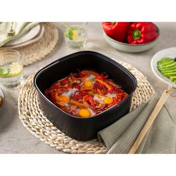 Philips аэрофритюрница HD9956/00 комплект для выпечки на семью, сталь, 240 мм, 240 мм, 97 мм, совместим с HD9765 и HD9870 (HD9956/00)