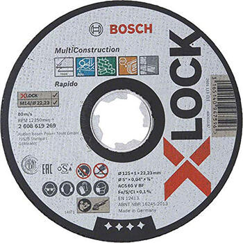 Абразивный диск X-LOCK Multi Construction 2608619269 BOSCH (2608619269)