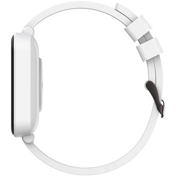 Детские умные часы с Bluetooth, воспроизведением музыки и белым корпусом Joyce KW-43 Dual BT Music Белые CANYON (CNE-KW43WB)