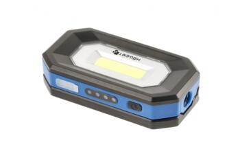 Hogert darba lukturis HT1E435, 500lm, 57m, 2000mAh, 3.7V, IPX4, IK07, USB-C, magnētisks, 3 režīmi, 180° (HT1E435)