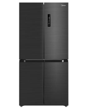 Midea MDRF632FIE45 холодильник, класс E, 177.5см, No Frost, 305л, 168л, дисплей, 35дБ, Dark Inox (MDRF632FIE45)