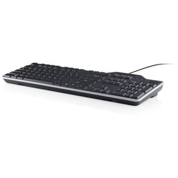 Dell Klaviatūra KB813, 1xUSB, 549g, noņemams plaukstas atbalsts, izturīga pret izliešanu, zemu profilu taustiņi (580-18366)
