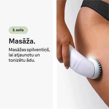 Braun epilators Silk-épil 7 7-081, 40 pincetes, MicroGrip, 40 min, 1 h, 100-240 V, mitrs un sauss, bezvadu, iebūvēts apgaismojums (7-081)