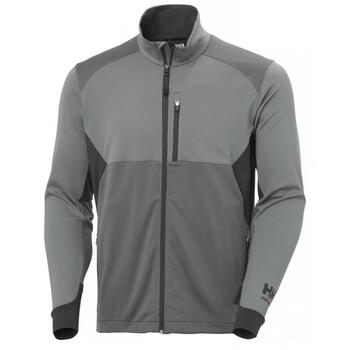 Helly Hansen Tech Active džemperis ar rāvējslēdzēju 72378_969-L&HH, L, pelēks, 200 g/m², 74% pārstrādāts poliesters (72378_969-L&HH)