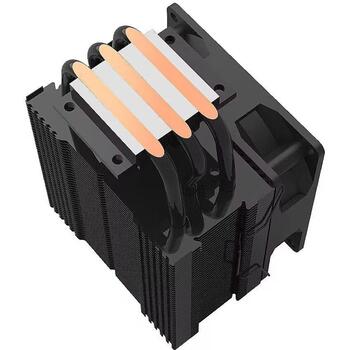 Zalman CNPS4X Black V2 CPU dzesētājs, CNPS4X Black V2, 38,96 CFM, 800-2000 RPM, 29 dB, 3 siltuma caurules, 1 ventilators (CNPS4X Black V2)
