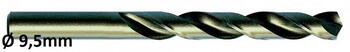 Exact Metāla urbis DIN338 HSSE-Co5 74095, Ø9,5mm, 10 gab. (74095)