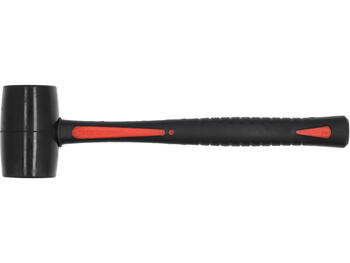 Yato Gumijas āmurs YT-4594, 440g, 340mm, 50mm, 87.5mm, universāls, stikla šķiedras rokturis, TPR rokturis, gumijas galva (YT-4594)