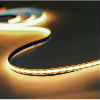 Ollo gaismas lente FCOB320WW-12V 3000K, 12V, 8W, 800 lm/m, 320 LED/m, IP20, dimmējama (FCOB320WW-12V)