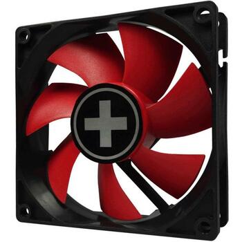 Xilence Datora ventilators XF041, 92mm, 1800RPM, 22dB, 4-pin, melns/sarkans, PWM atbalsts (XF041)