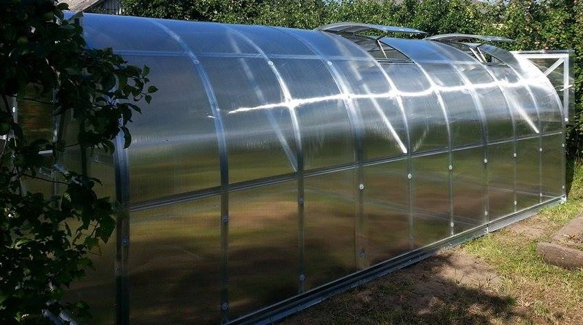 Siltumnīca KLASIKA 18 - 3 x 6m - 4mm polikarbonāta KLASIKA GREENHOUSE (4779037490219)