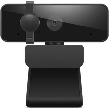 Lenovo веб-камера Essential, 4XC1S15018, 1920 x 1080, 30 кадров/с, шторка конфиденциальности, угол обзора 85°, поддержка штатива (4XC1S15018)