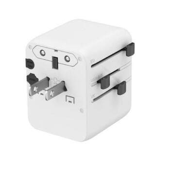 Gembird strāvas adapteris TPA-1A2C20-01-W 20 W balts (TPA-1A2C20-01-W)