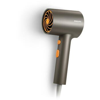Philips фен BHD321/00 1600 Вт, 350 г, 1.6 м, серый, 2 скорости, 2 уровня нагрева, ионная функция, защита от перегрева (BHD321/00)
