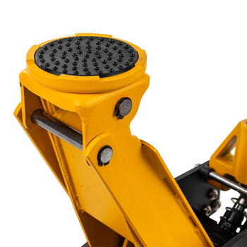 JCB JCB-TH31501 домкрат, 1.5т, 355мм, 80мм, алюминиевый, с двойной помпой, низкопрофильный, с резиновой прокладкой (JCB-TH31501)