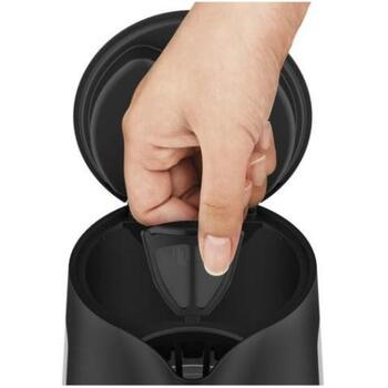 Tefal KI533811 Электрический чайник, 2400 W, 1 L, пластик, 360° поворотная база, черный (KI533811)