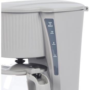 Progress Кофеварка EK6658PVDE, 750W, 1.5l, серый, капельная фильтрация, функция противопролива (EK6658PVDE)