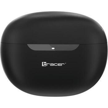 Tracer Наушники T10 TWS BT TRASLU47504, 5ч, 10м, Bluetooth 5.4, 300мАч, 107дБ, 32Ω, in-ear, черный (TRASLU47504)