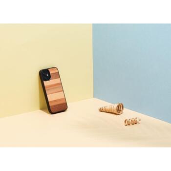 Man&Wood чехол M8511B, коричневый, совместим с Apple iPhone 12 mini, 5.4 дюйма (M8511B)
