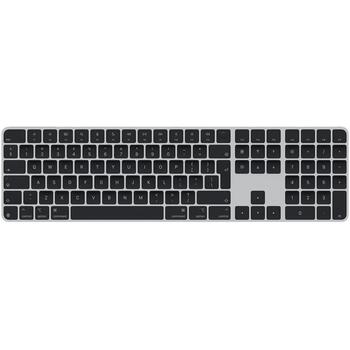 Apple Magic Keyboard с Touch ID и цифровой клавиатурой MXK83Z/A, Bluetooth, беспроводная, черная, QWERTY (MXK83Z/A)