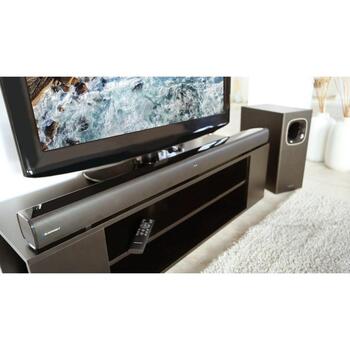 Blaupunkt LS200SUB саундбар с сабвуфером, 2.1 канала, 190 Вт, Bluetooth, HDMI ARC, оптический, USB, AUX, LED-дисплей, черный (LS200SUB)