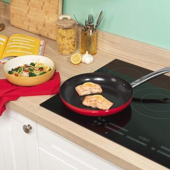 Russell Hobbs Сковорода RH03806, 28см, алюминий, совместима с электрическими, газовыми, стеклокерамическими, индукционными плитами (RH03806)
