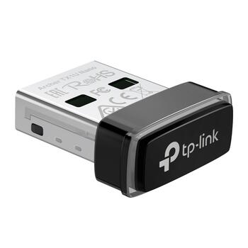 Tp-Link USB Wi-Fi адаптер Archer TX1U Nano, 287Mbps, Wi-Fi 6, USB 2.0, 1 антенна, MU-MIMO, OFDMA, режим AP, Windows 11/10/7, Linux (Archer TX1U Nano)
