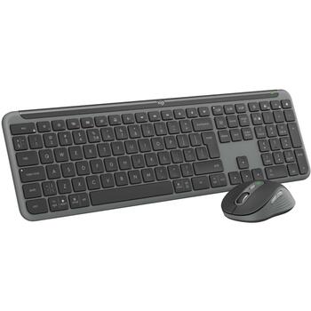 Logitech Klaviatūra un pele MK950/920-012508, 108 taustiņi, Bluetooth, 10m bezvadu diapazons, 2xAAA akumulatori iekļauti (920-012508)
