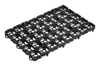 Zālāju režģis SG6, 57,5x38x4 cm, melns; 4280203TJ (4280203TJ)