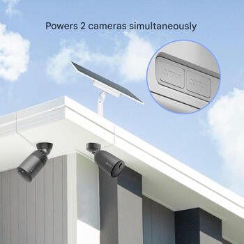 Ezviz CS-PBC24 солнечная панель с power bank 75Wh, 24W, 2xUSB-A, Bluetooth, IP65, 3м кабель (CS-PBC24)