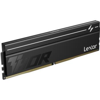 Lexar atmiņa THOR2.0 LD5U16G60C400V-RGD, DDR5, 32GB, 2x16GB, 6000MHz, CL40, melna, alumīnija radiators, Intel XMP 3.0, AMD EXPO (LD5U16G60C400V-RGD)