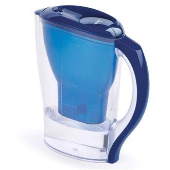 Jata Кувшин для фильтрации воды HJAR1001, 2.5L, 80% хлора, 95% извести, 150-180L отфильтрованной воды, эргономичная ручка (HJAR1001)