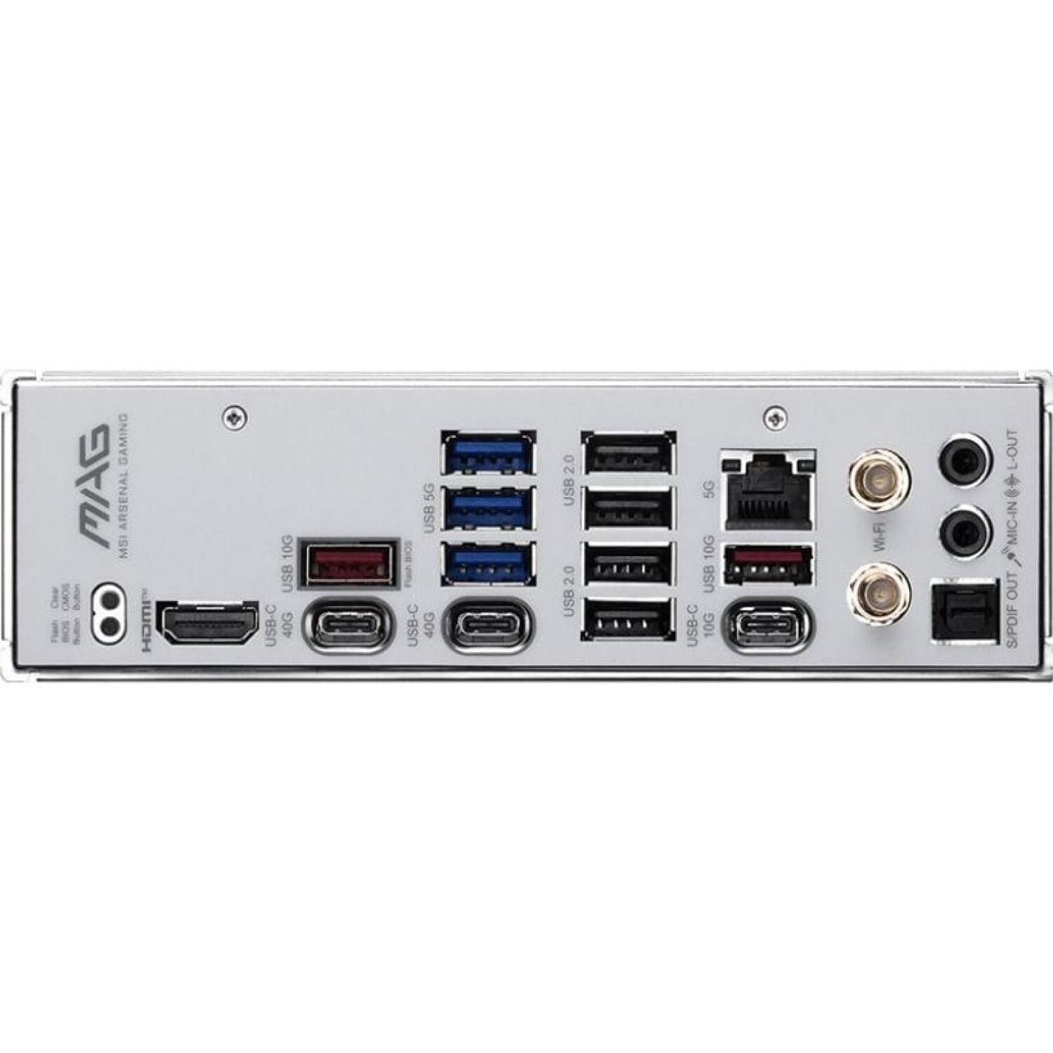 Msi Материнская плата MAG X870E TOMAHAWK MAX WIFI PZ, 4xSATA-600, 4xM.2, 4xDDR5, 1xHDMI, 6xUSB 3.x, 3xPCIe 16X (MAG X870E TOMAHAWK MAX WIFI PZ)
